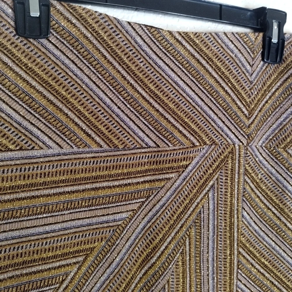 Scanlan & Theodore shimmery pencil skirt sz 8 - Picture 4 of 11